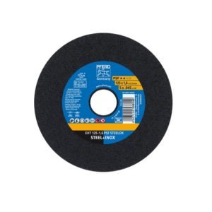 Nerūd. plieno pjovimo diskas PFERD EHT 125×1,6mm A46 P PSF-INOX